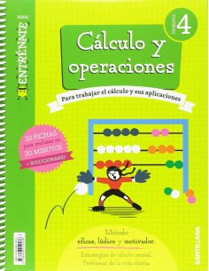 CUADERNO CALCULO 4ºPRIMARIA ENTRENATE